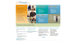 Desktop Screenshot of jobstherapy.com